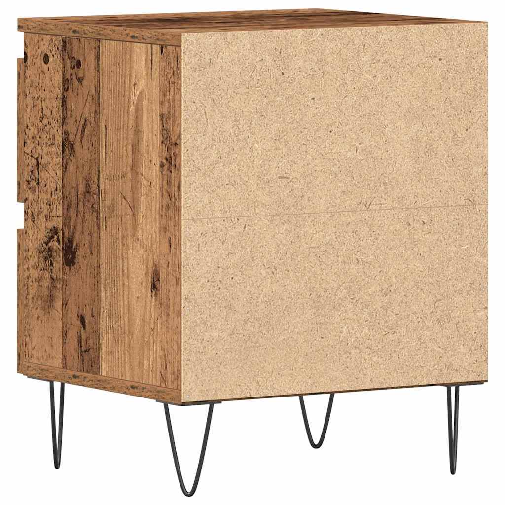 Noćni ormar Staro drvo 40 x 35 x 50 cm Konstruirano drvo