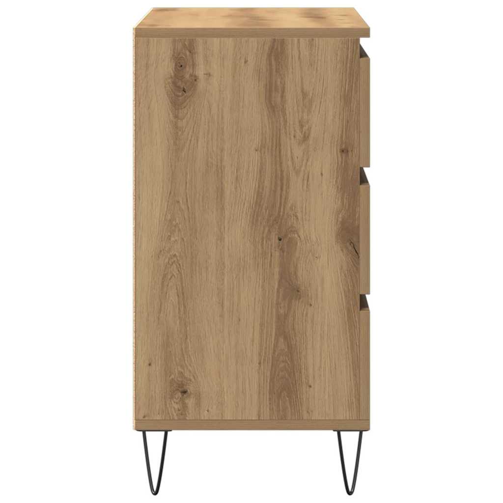 Kreveta Umjetnički hrast 60 x 35 x 70 cm Konstruirano drvo