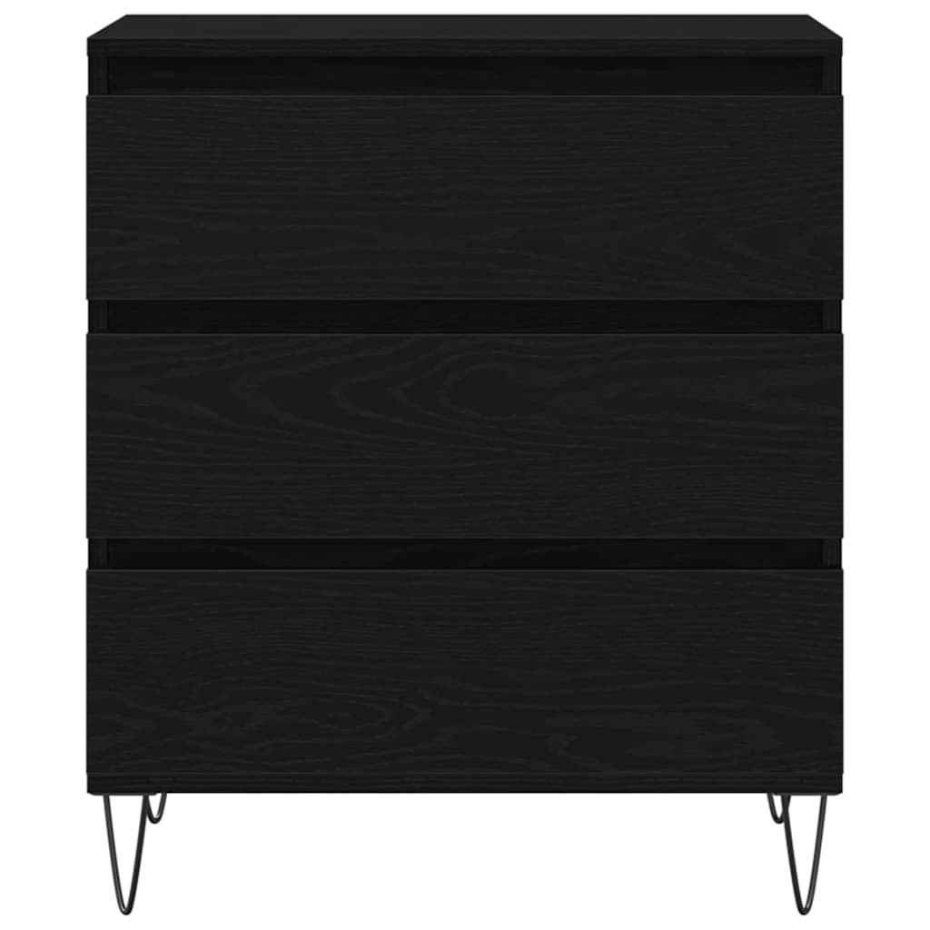 Kreveta s ladicama Crni hrast 60 x 35 x 70 cm Konstruirano drvo