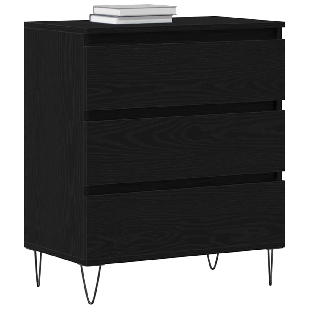 Kreveta s ladicama Crni hrast 60 x 35 x 70 cm Konstruirano drvo