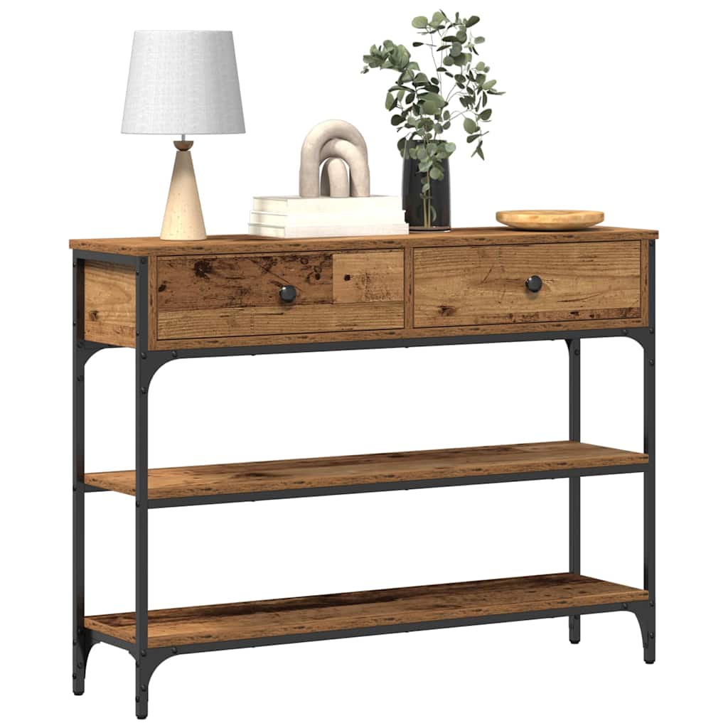 Konzolna stolica Staro drvo 100 x 25 x 75 cm Konstruirano drvo