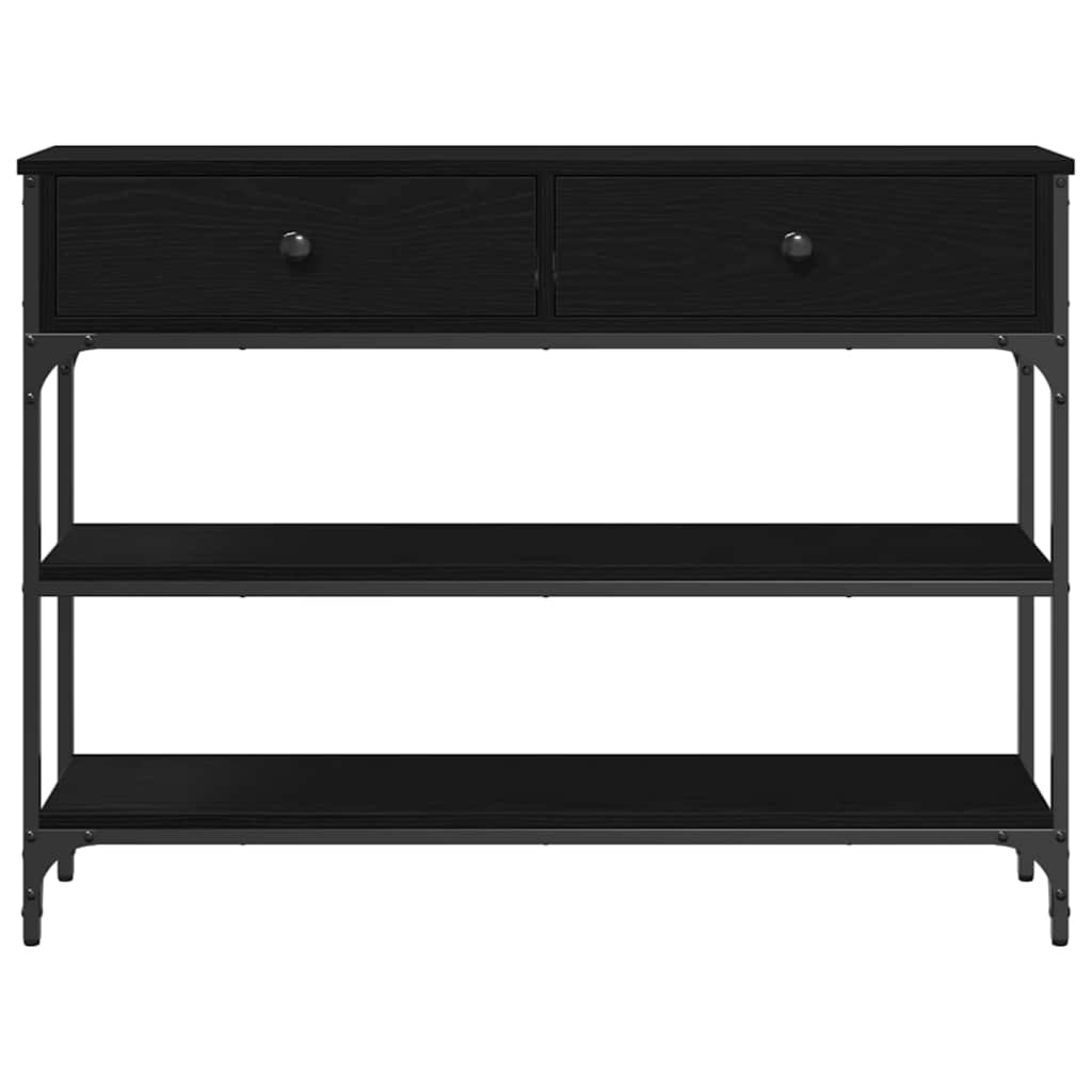 Konzolna stolica Crni hrast 100 x 25 x 75 cm Konstruirano drvo