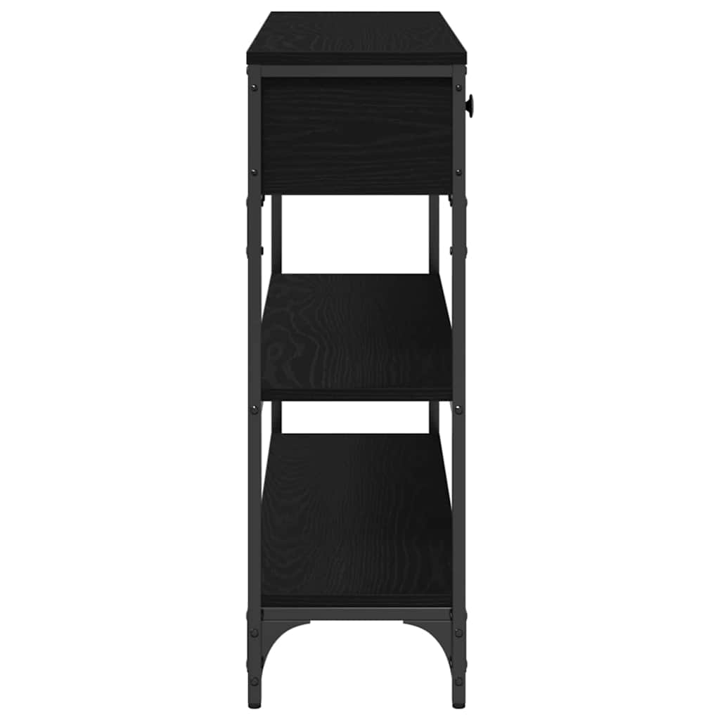 Konzolna stolica Crni hrast 100 x 25 x 75 cm Konstruirano drvo