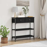Konzolna stolica Crni hrast 72,5 x 25 x 75 cm Konstruirano drvo