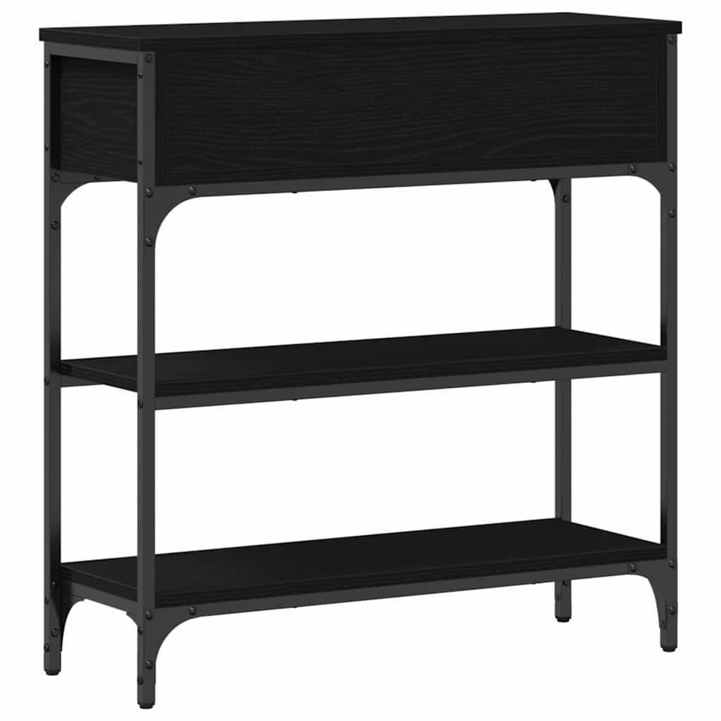 Konzolna stolica Crni hrast 72,5 x 25 x 75 cm Konstruirano drvo
