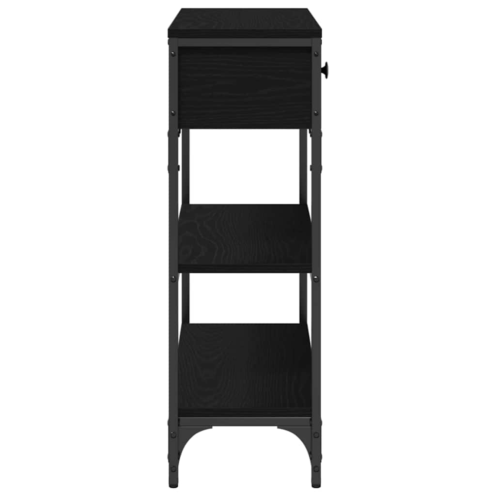Konzolna stolica Crni hrast 72,5 x 25 x 75 cm Konstruirano drvo