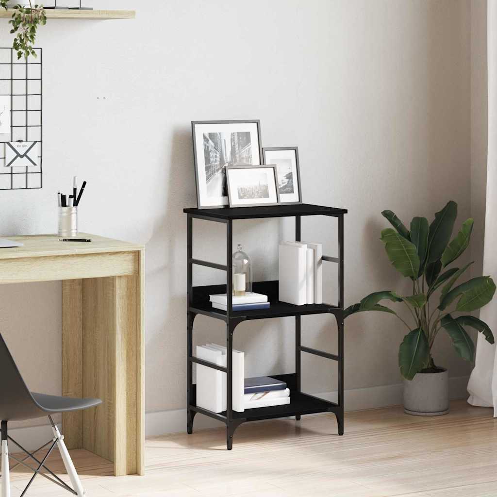 Polica Crni hrast 50 x 33 x 82 cm Konstruirano drvo