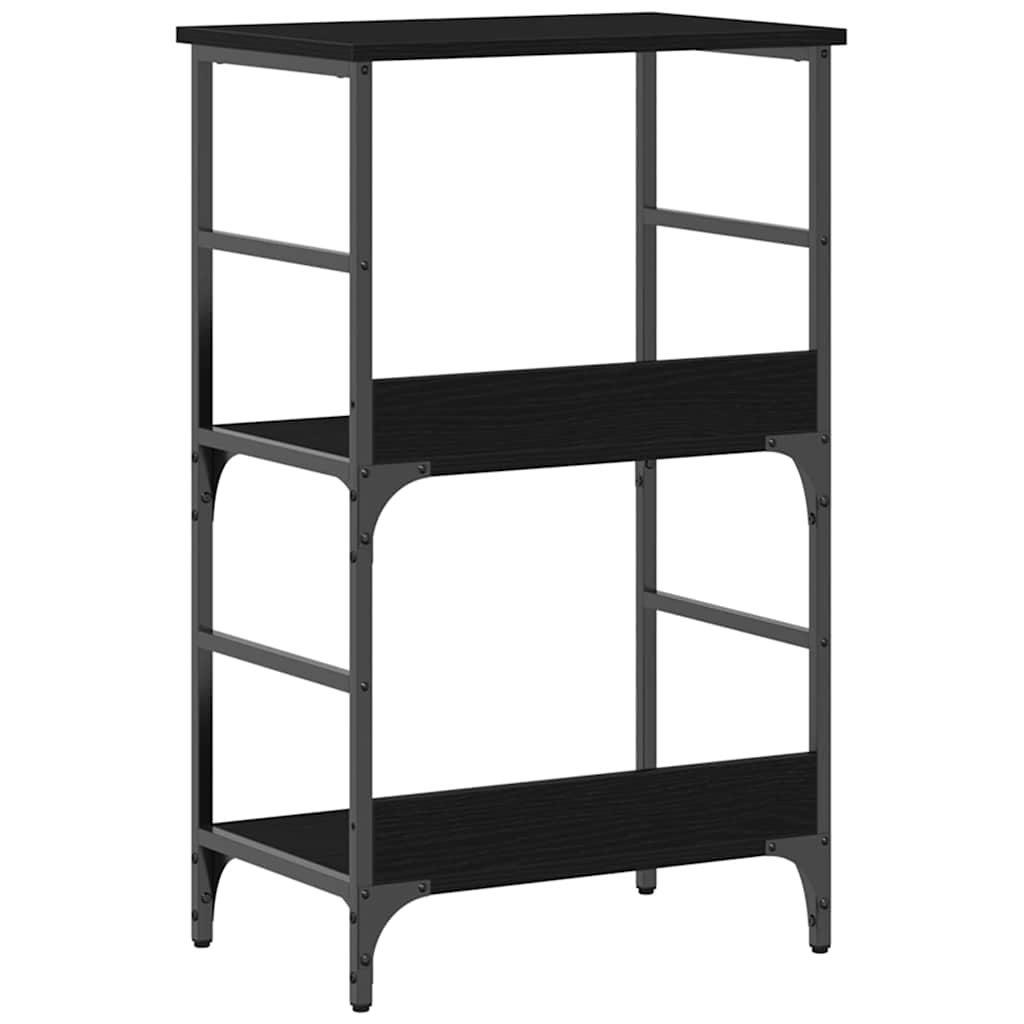 Polica Crni hrast 50 x 33 x 82 cm Konstruirano drvo