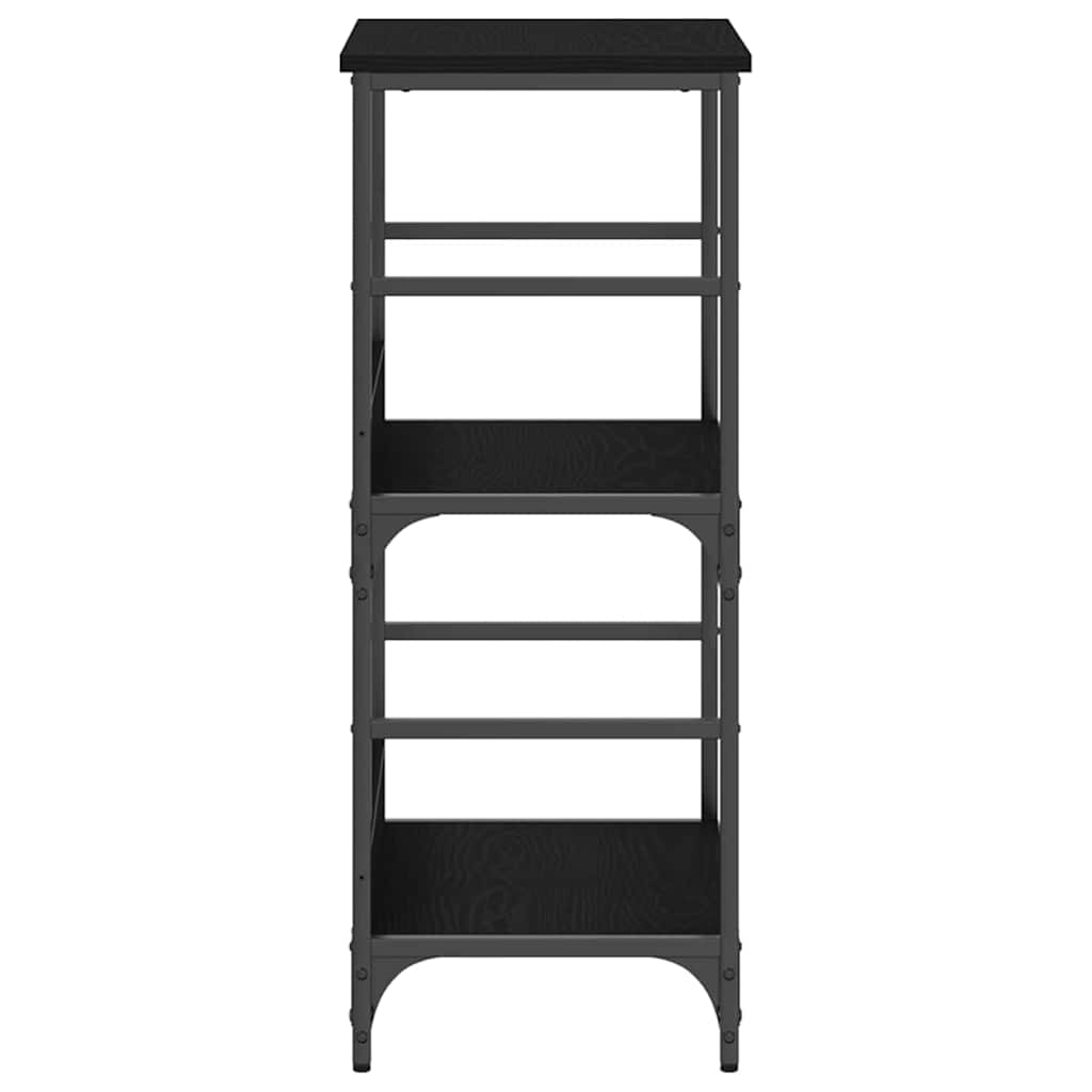 Polica Crni hrast 50 x 33 x 82 cm Konstruirano drvo