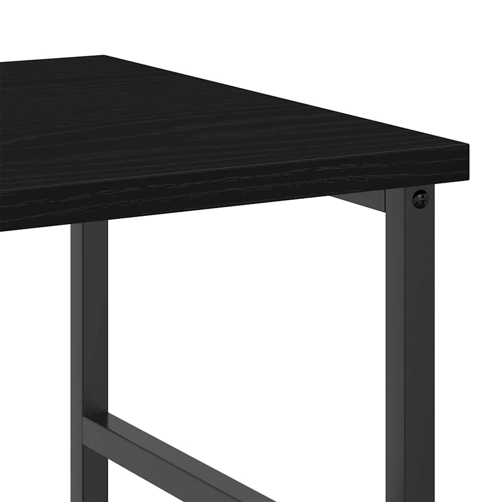 Polica Crni hrast 50 x 33 x 117,5 cm Konstruirano drvo