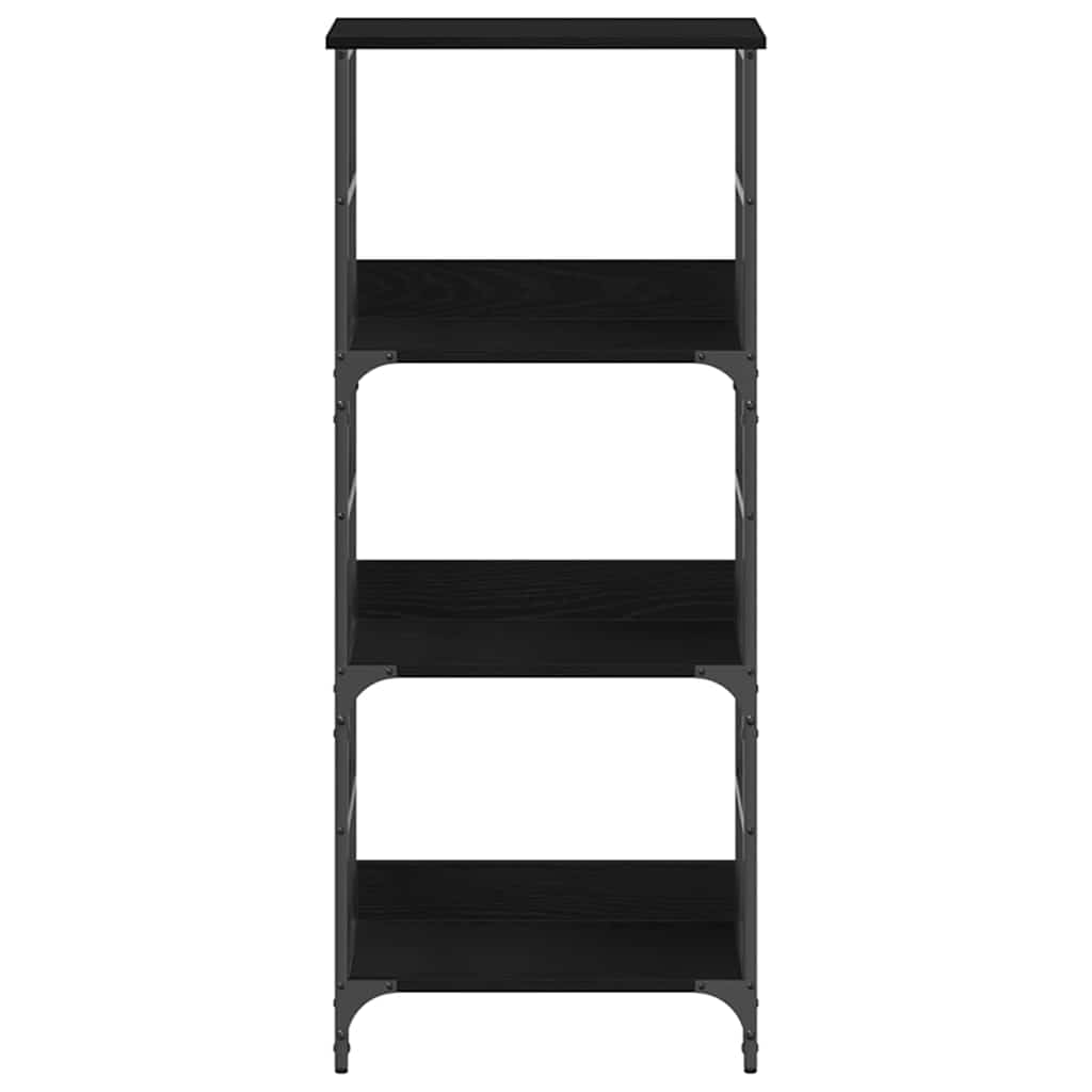 Polica Crni hrast 50 x 33 x 117,5 cm Konstruirano drvo