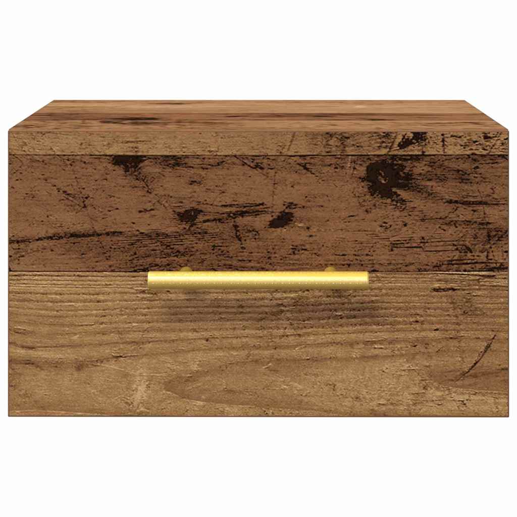 Noćni ormar Zidne Staro drvo 35 x 35 x 20 cm Konstruirano drvo