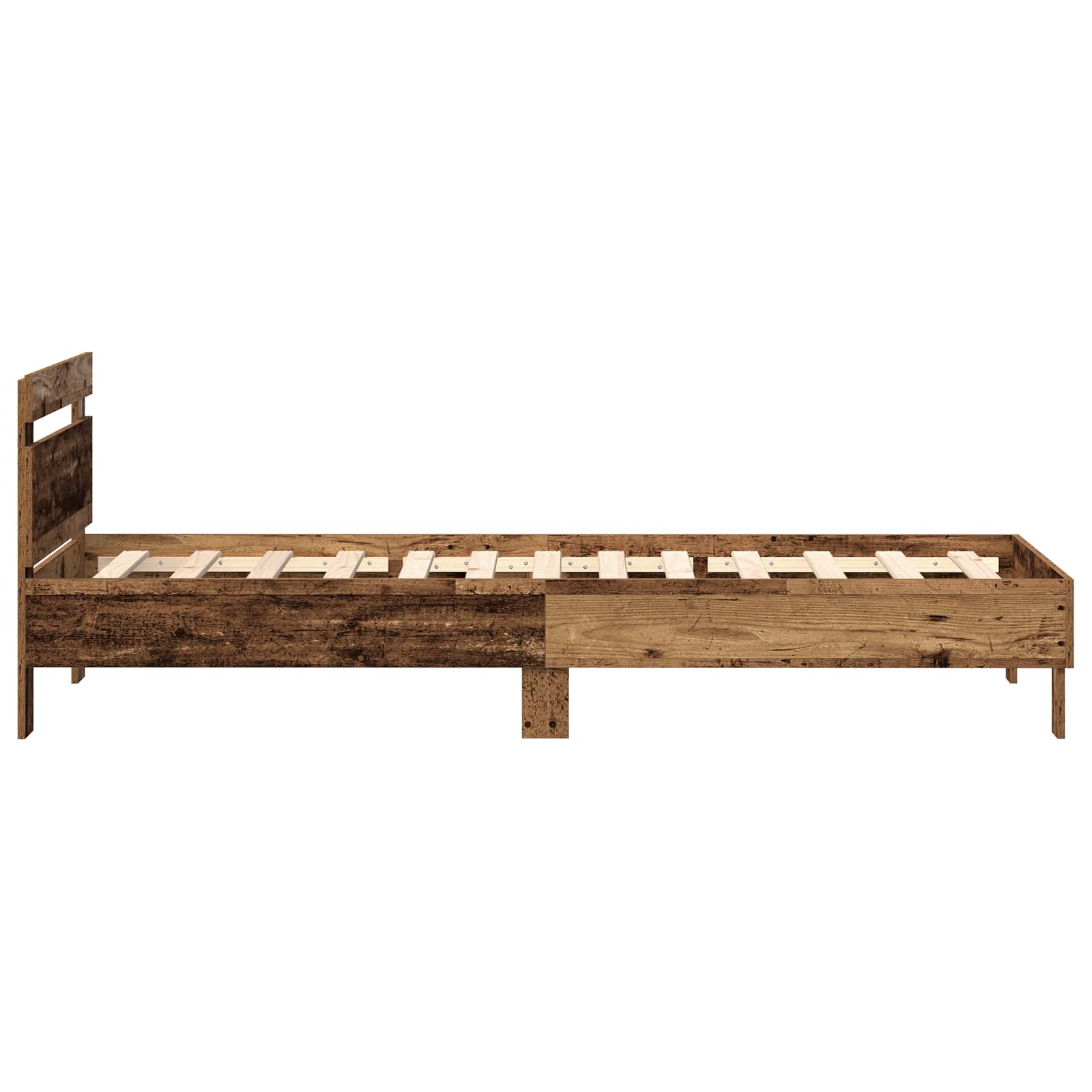 Krevetna konstrukcija Staro drvo 75 x 190 cm Konstruirano drvo