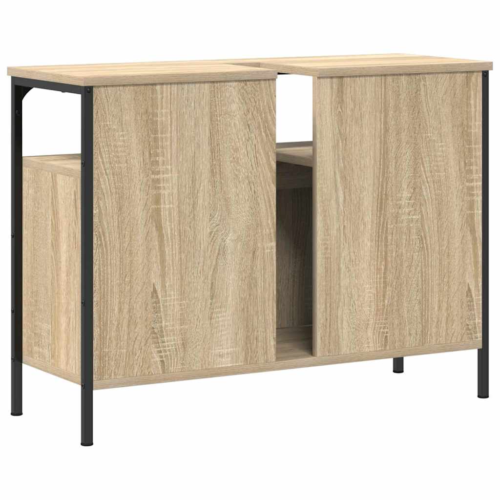 Kupaonski ormarić za sudoper s pohranom Smeđa 80 x 30 x 60 cm