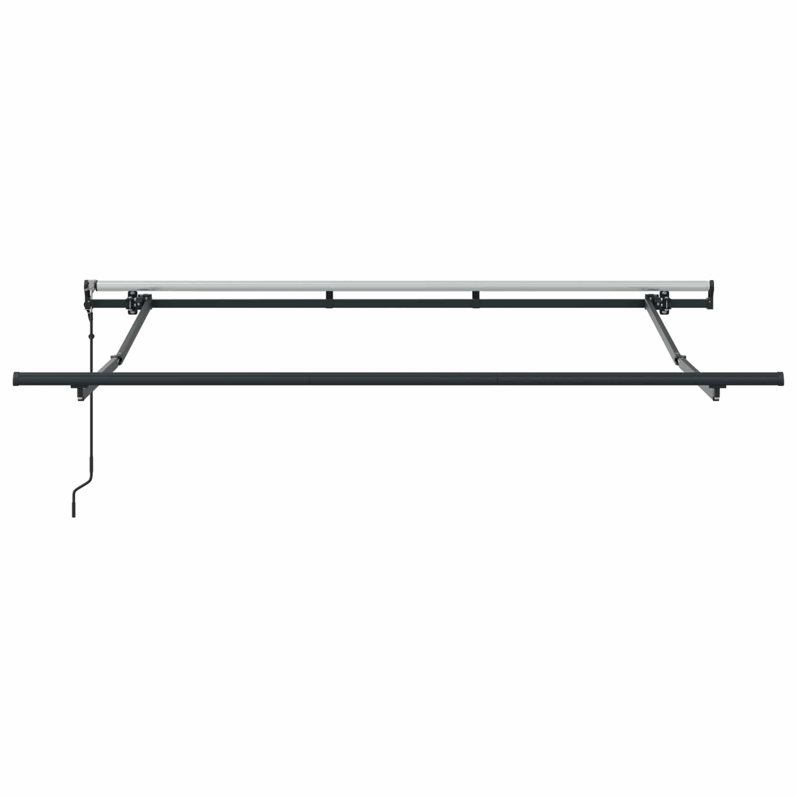 Skrovita tenda Plava 250 x 200 cm tkanina