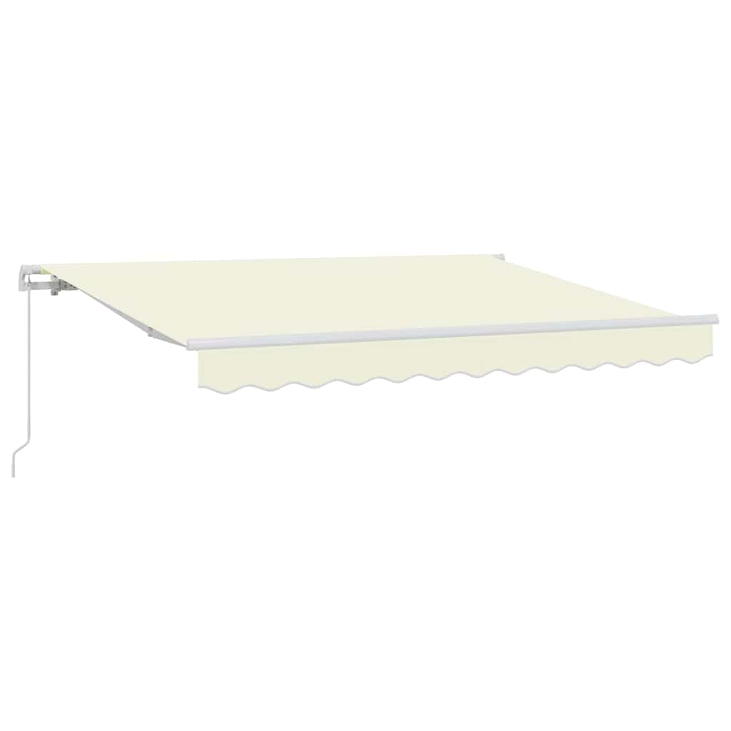 Skrovita tenda Krema 250 x 200 cm tkanina