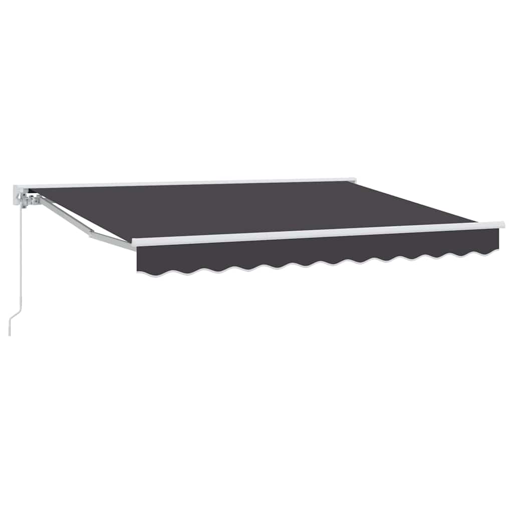 Okvir tende Antracit 250 x 200 cm Poliester s PU premazom