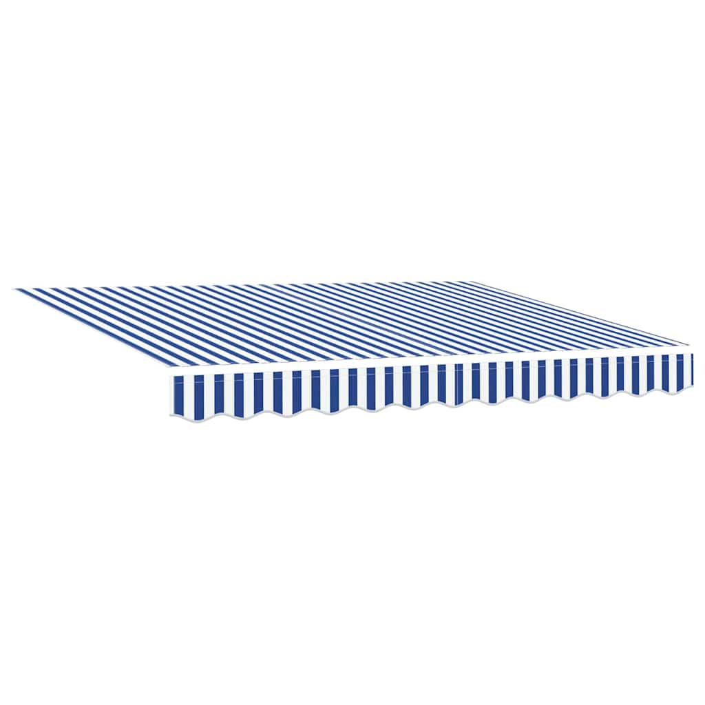 Skrovita tenda Plava 300 x 200 cm tkanina