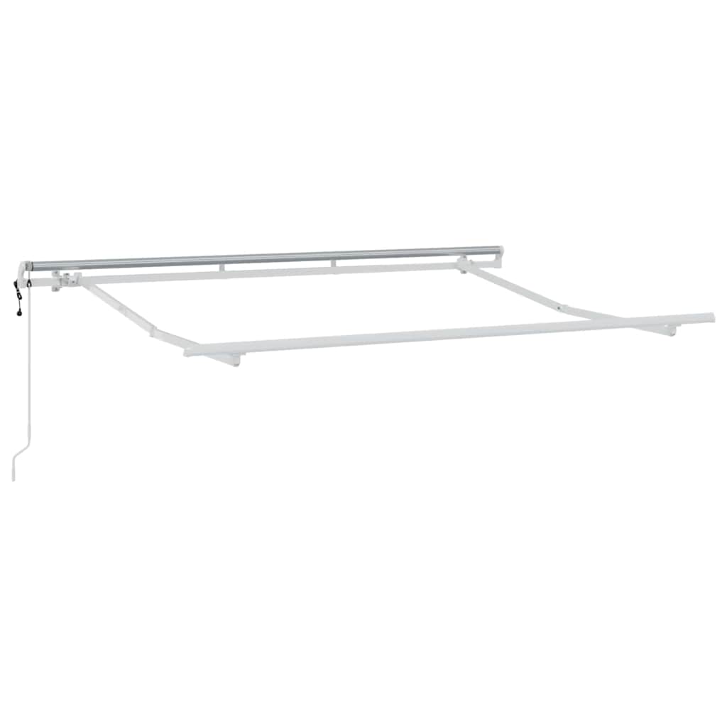Skrovita tenda Antracit 300 x 200 cm tkanina