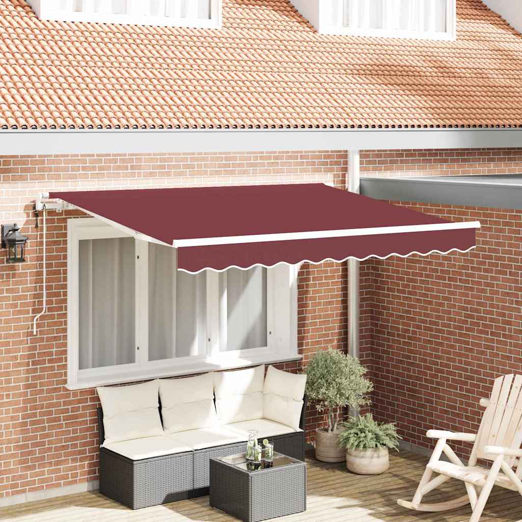 Električna retraktabilna tenda narančasta 300 x 250 cm