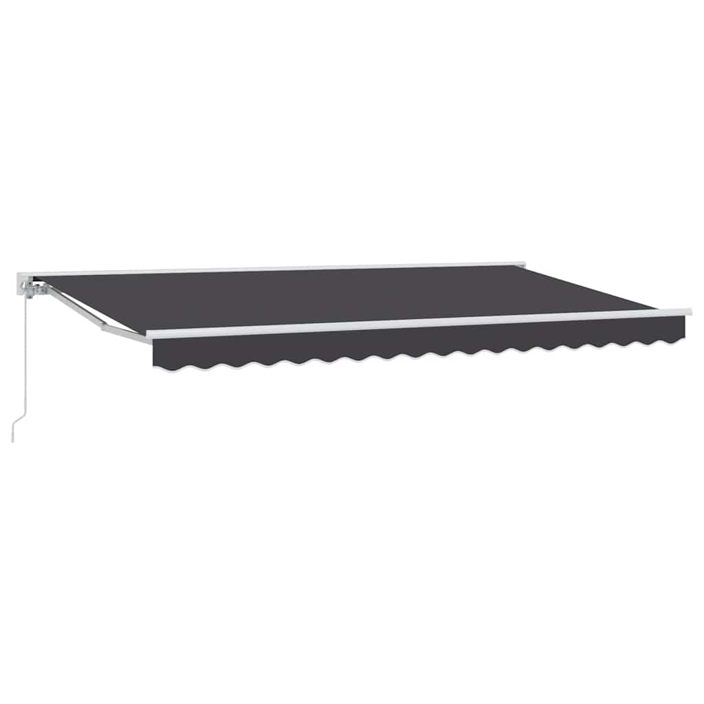 Okvir tende Antracit 350 x 200 cm Poliester s PU premazom