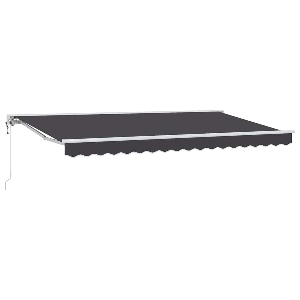Okvir tende Antracit 350 x 200 cm Poliester s PU premazom