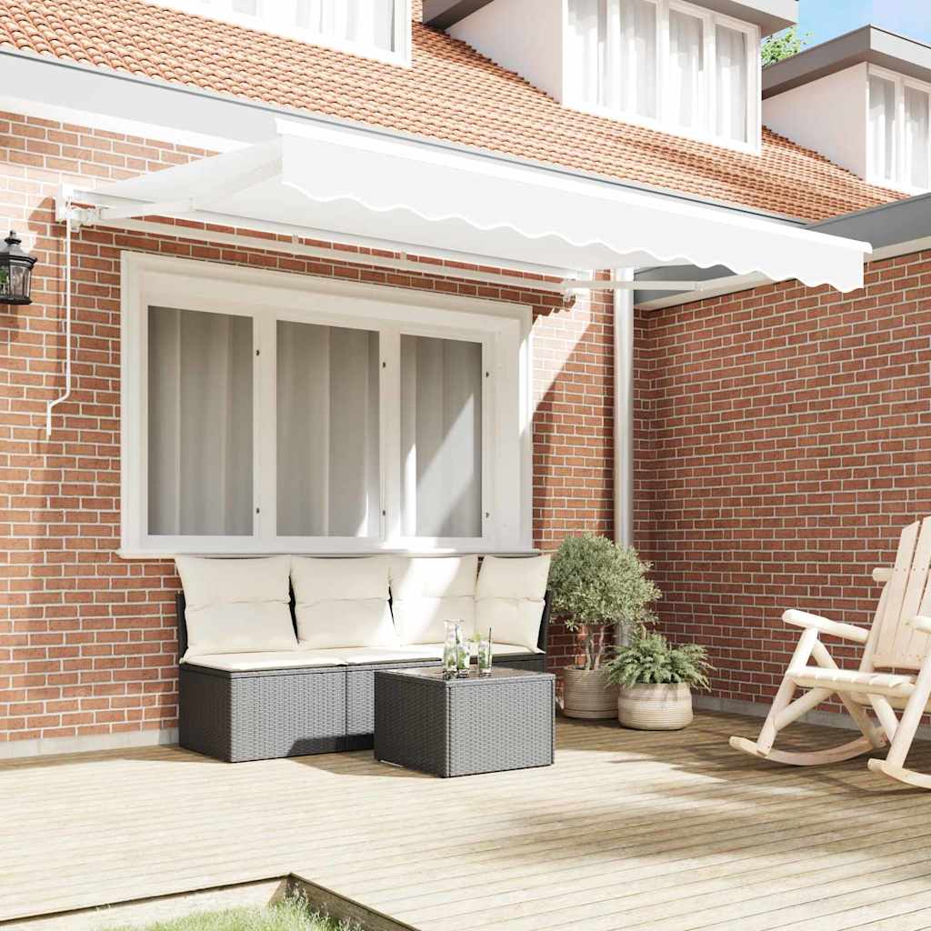 Okvir tende Bijeli 350 x 200 cm Poliester s PU premazom