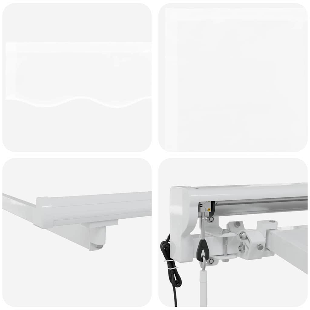Okvir tende Bijeli 350 x 200 cm Poliester s PU premazom
