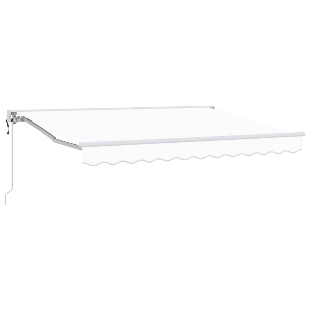 Okvir tende Bijeli 350 x 200 cm Poliester s PU premazom