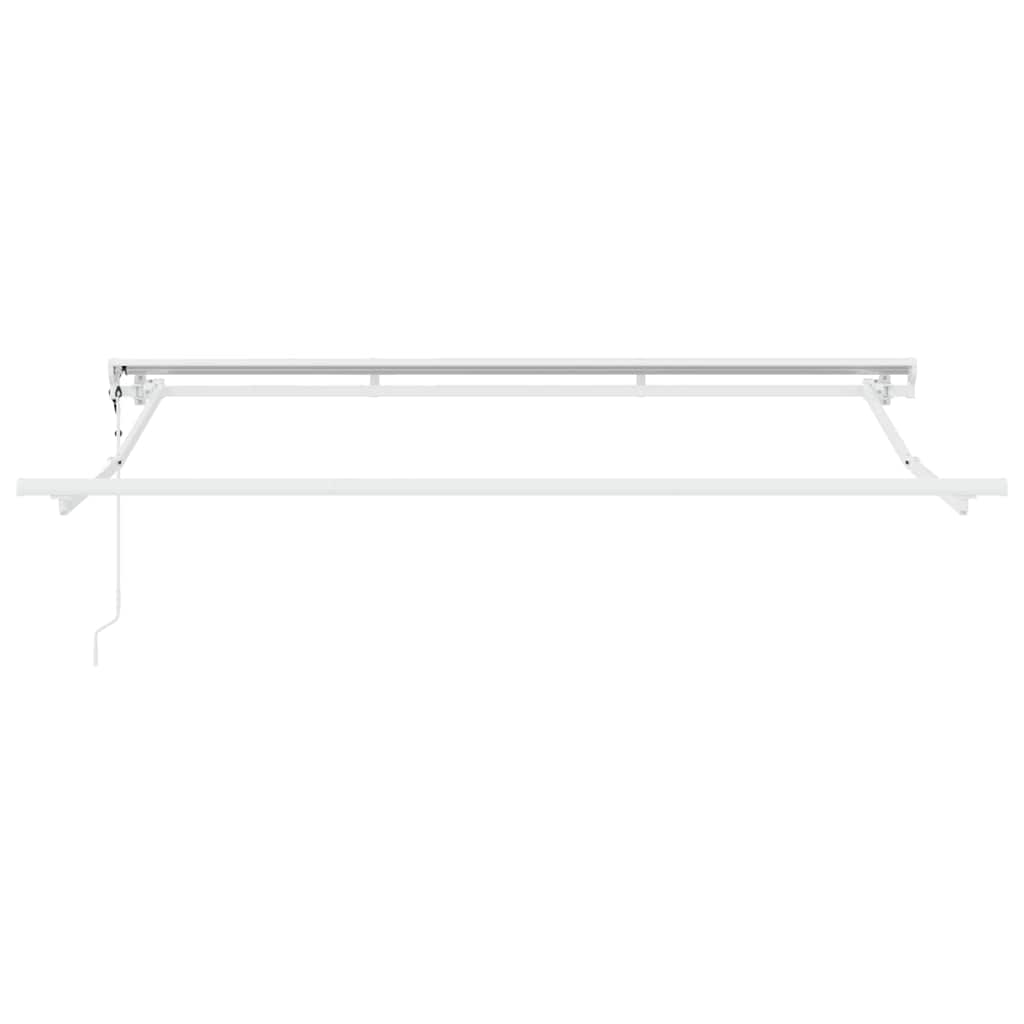 Okvir tende Bijeli 350 x 200 cm Poliester s PU premazom