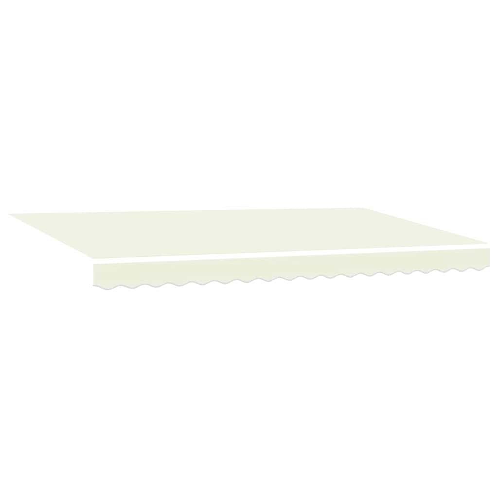 Skrovita tenda Krema 400 x 200 cm tkanina