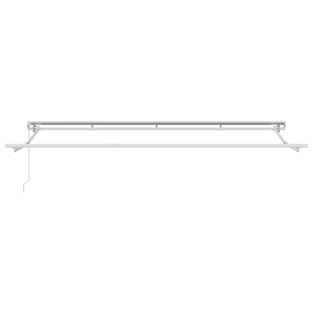 Okvir tende Tamno crvena 400 x 200 cm Poliester s PU premazom