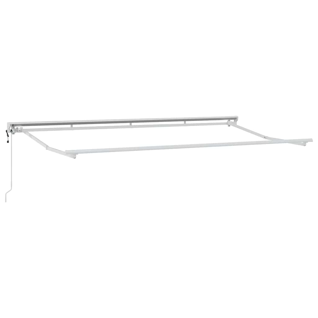 Okvir tende Smeđa 400 x 200 cm Poliester s PU premazom