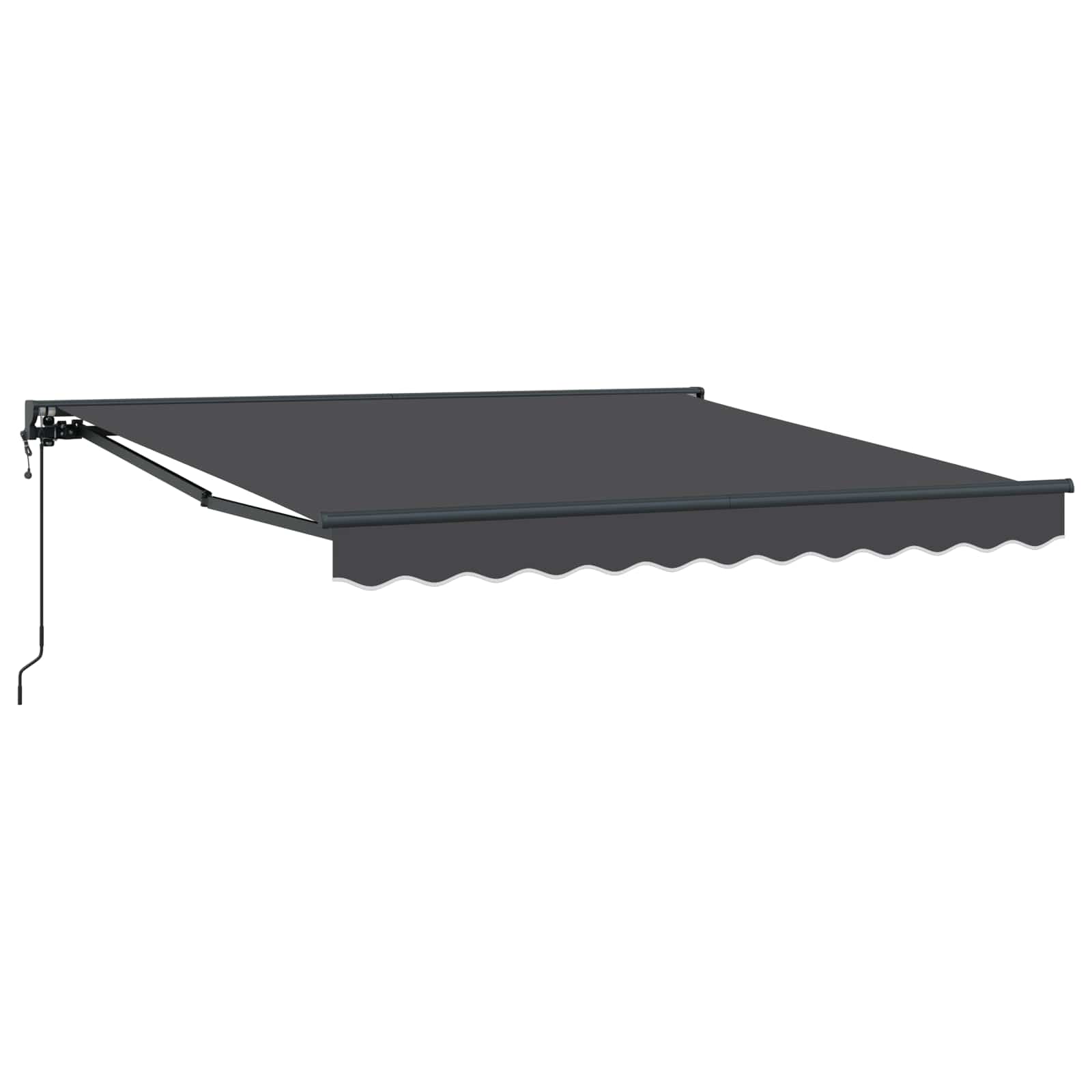 Okvir tende Antracit 300 x 250 cm Poliester s PU premazom