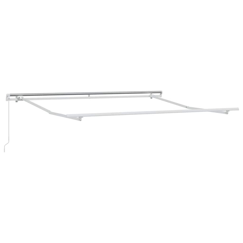 Skrovita tenda Narančasta i smeđa 300 x 250 cm