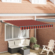 Električna retraktabilna tenda Narančasta 300 x 250 cm