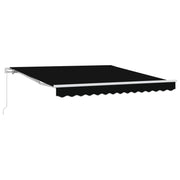Nadstrešnica Crna 300 x 250 x 165 cm Poliester