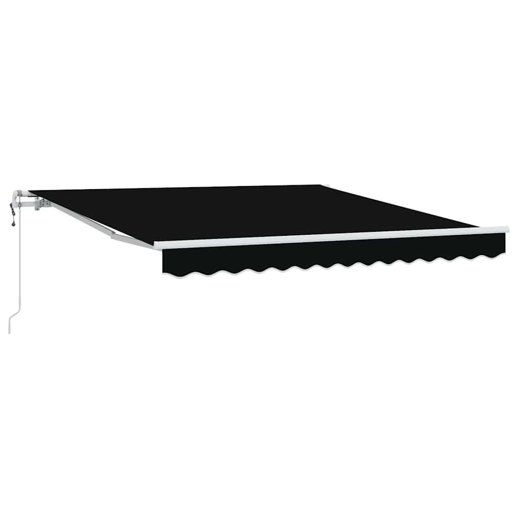 Električna retraktabilna tenda Crna 300 x 250 cm