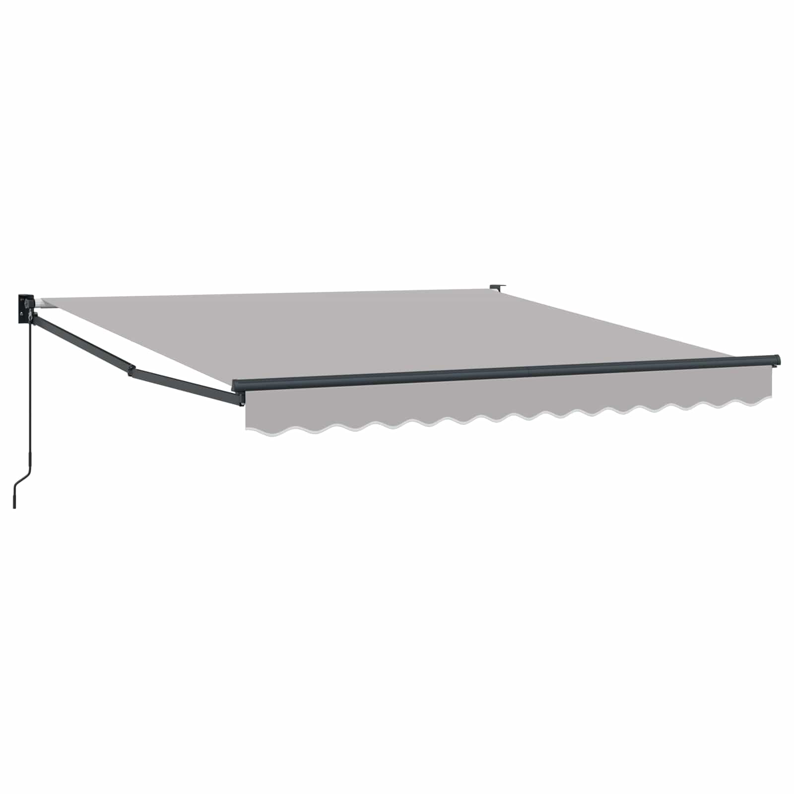 Nadstrešnica Svijetlo siva 300 x 250 cm Poliester