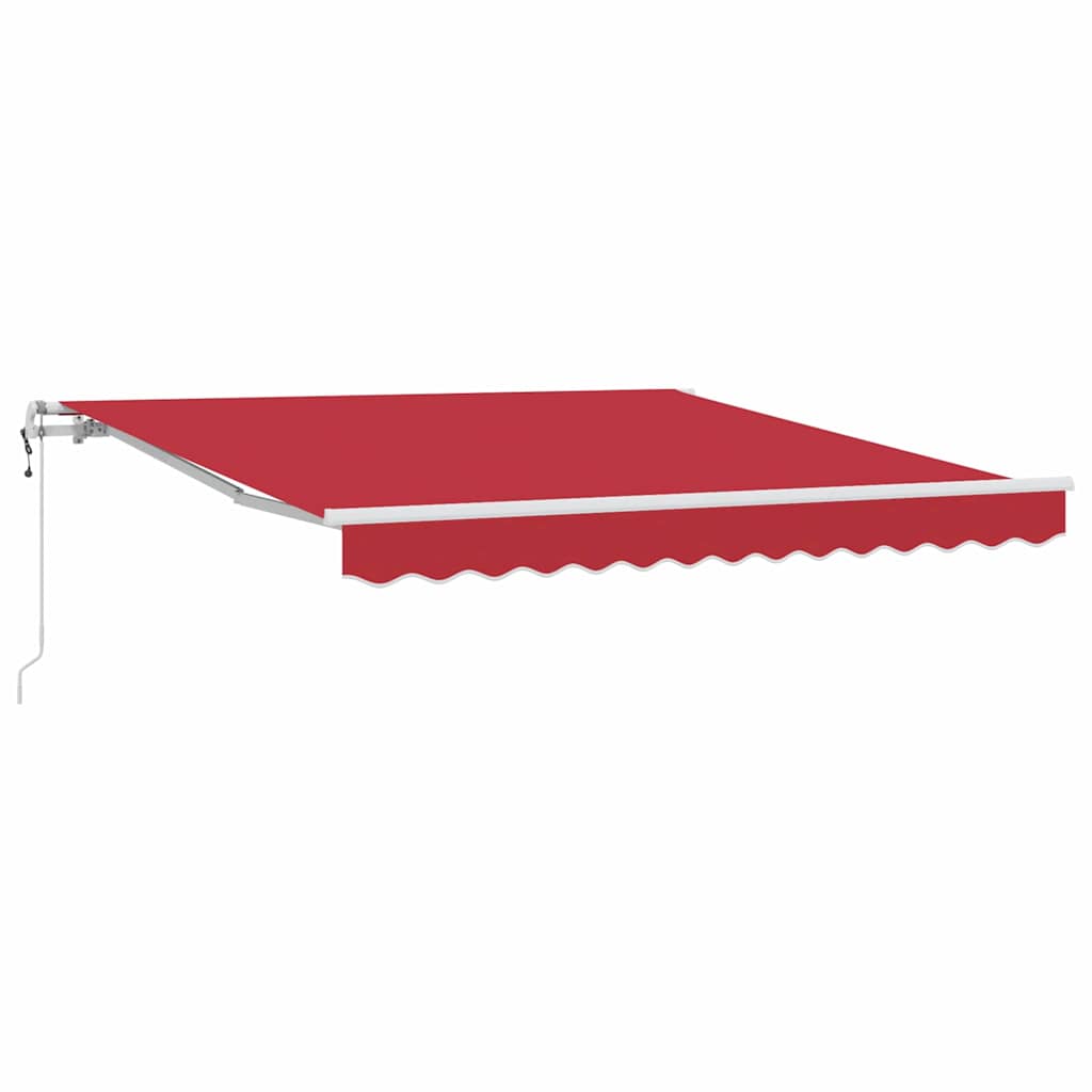 Električna retraktabilna tenda Crvena 300 x 250 cm