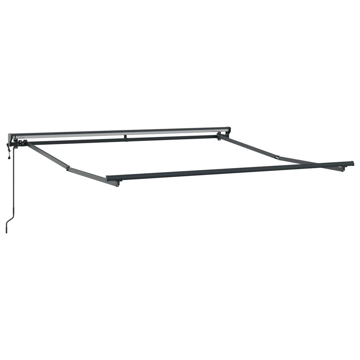 Okvir tende Crvena 300 x 250 cm Poliester s PU premazom