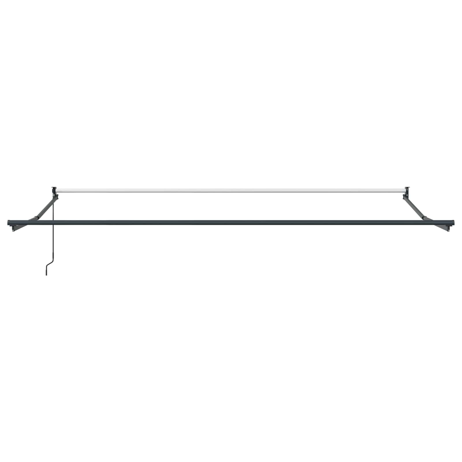 Povlačivi tende narančasta i smeđa 350 x 250 cm
