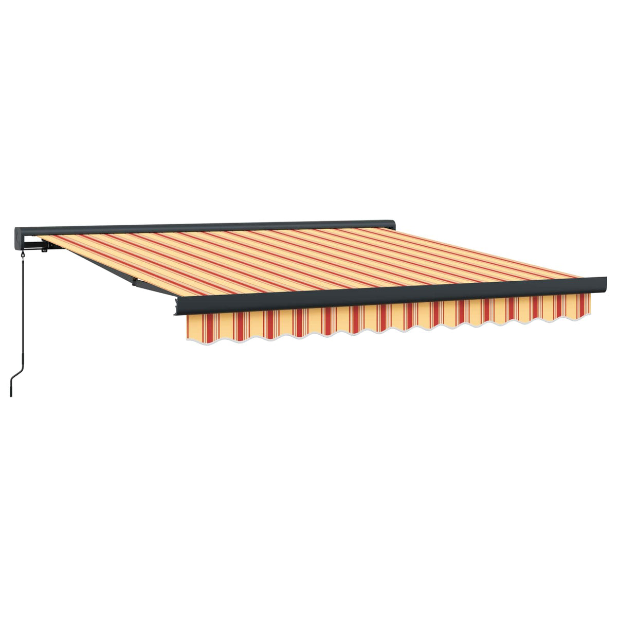 Povlačivi tende Žuta i narančasta 350 x 250 cm