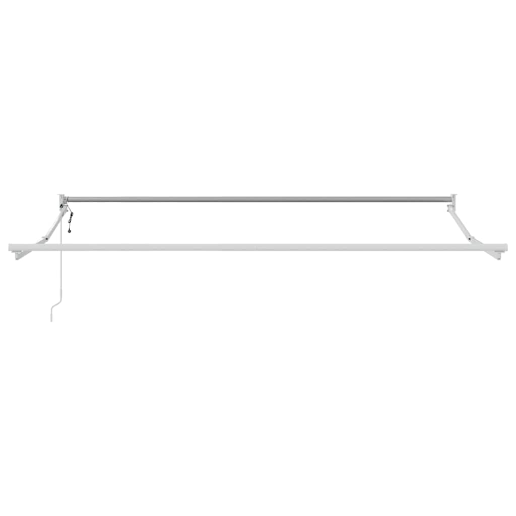 Skrovita tenda Crna 350 x 250 cm tkanina