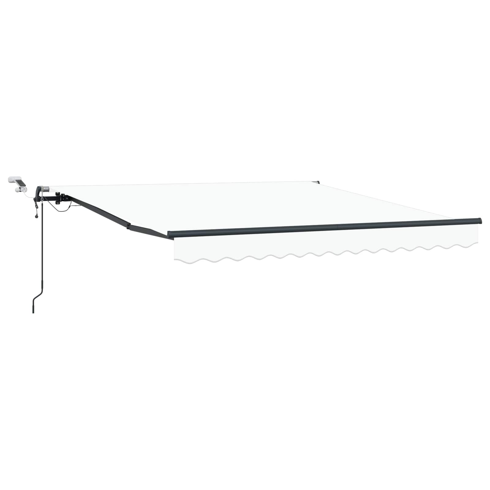 Tkanina za tende s Bijelo 350 x 250 cm Poliester
