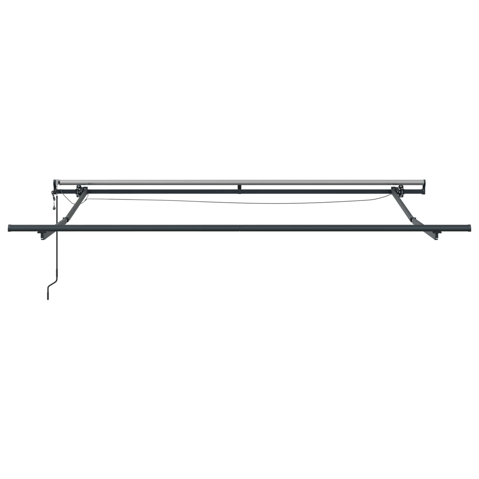 Tkanina za tende s Bijelo 350 x 250 cm Poliester