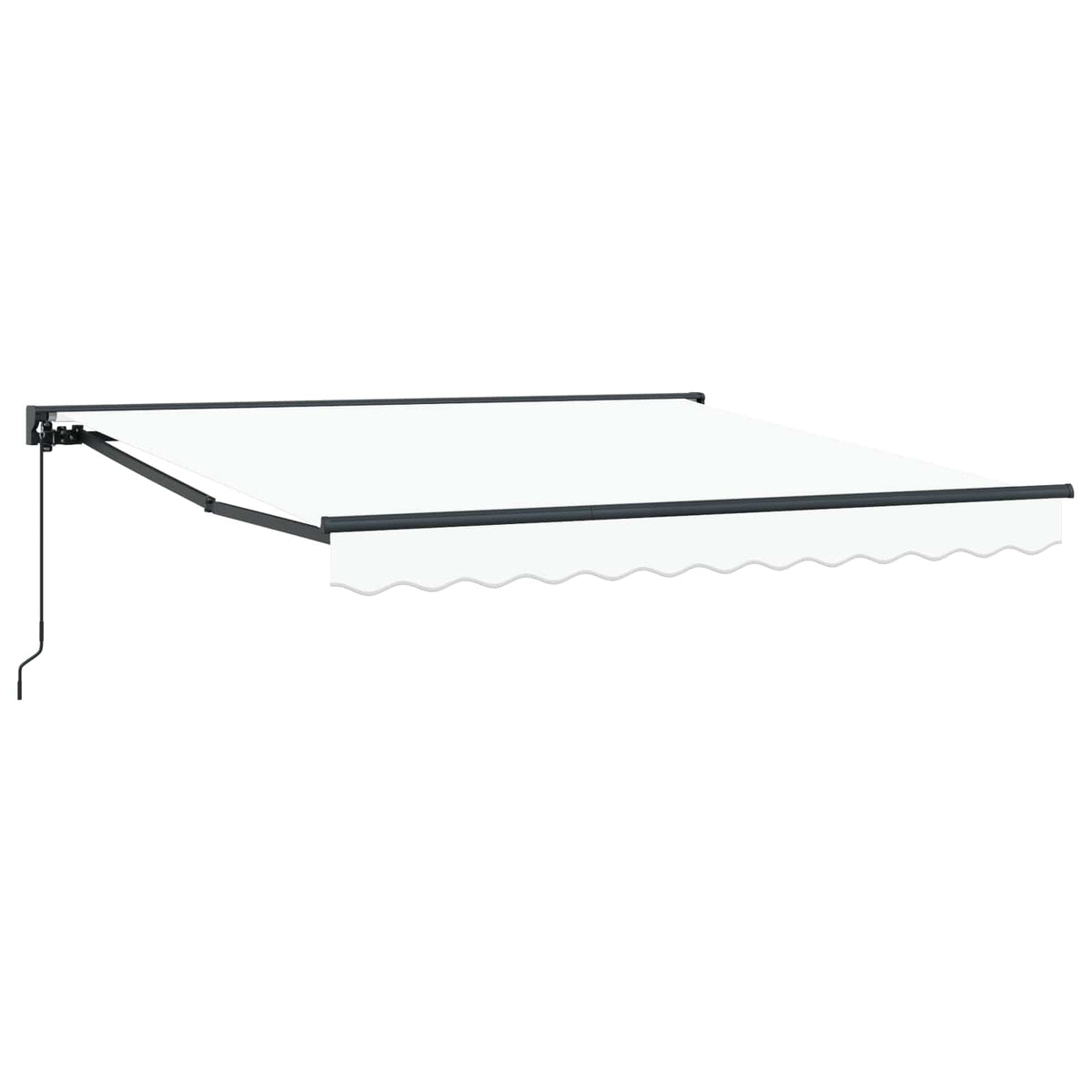 Okvir tende Bijeli 350 x 250 cm Poliester s PU premazom