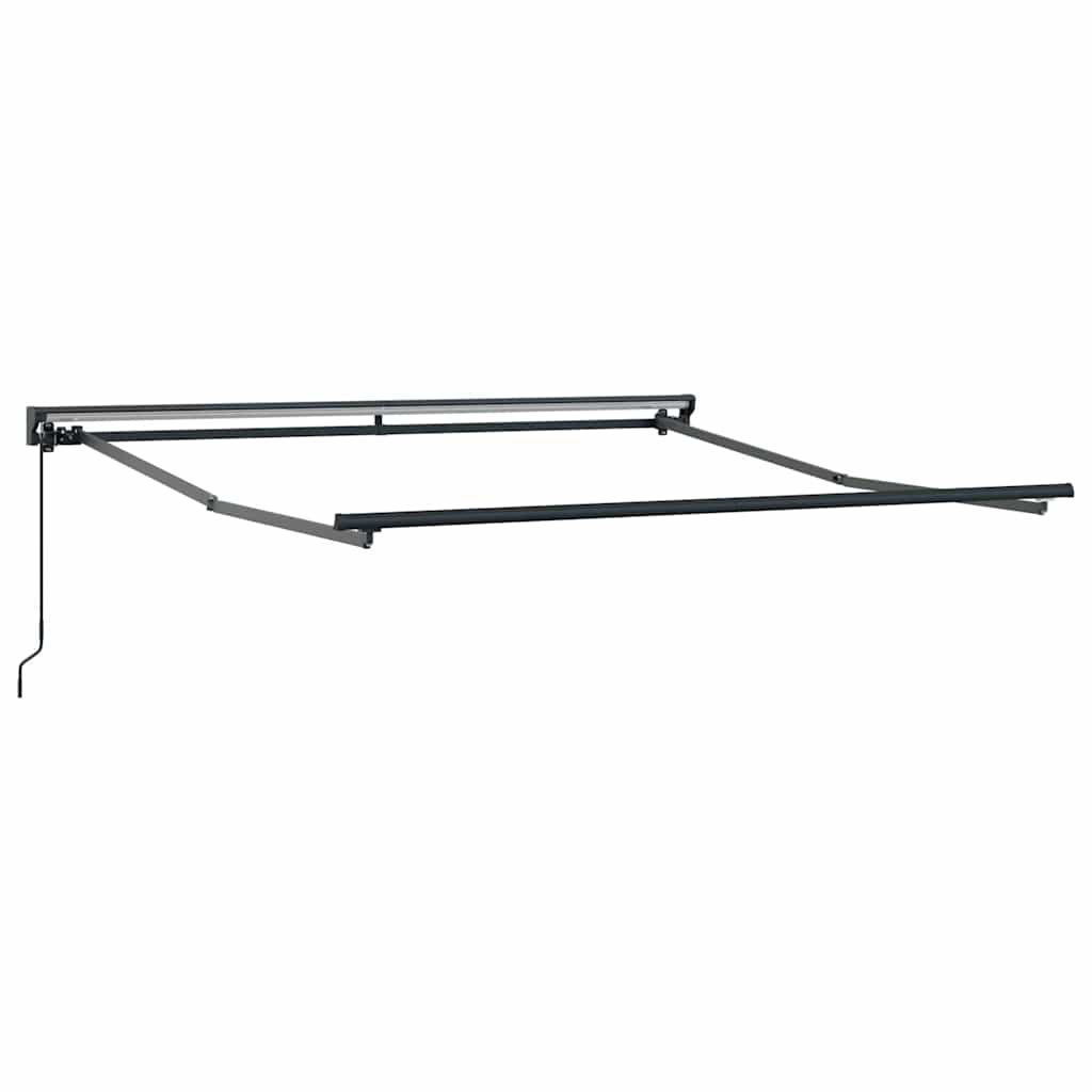 Okvir tende Crvena 350 x 250 cm Poliester s PU premazom