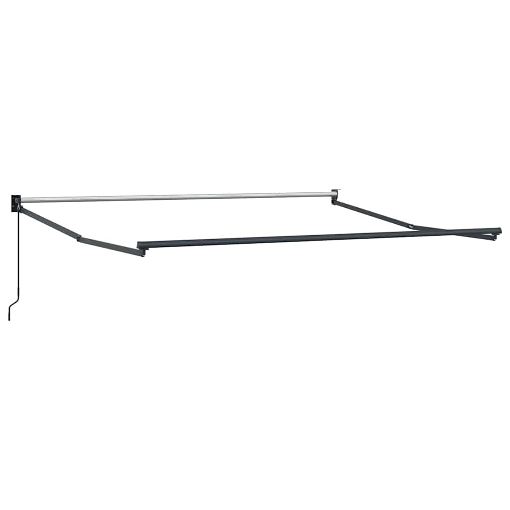 Povlačivi tende Zelena i bijela 350 x 250 cm