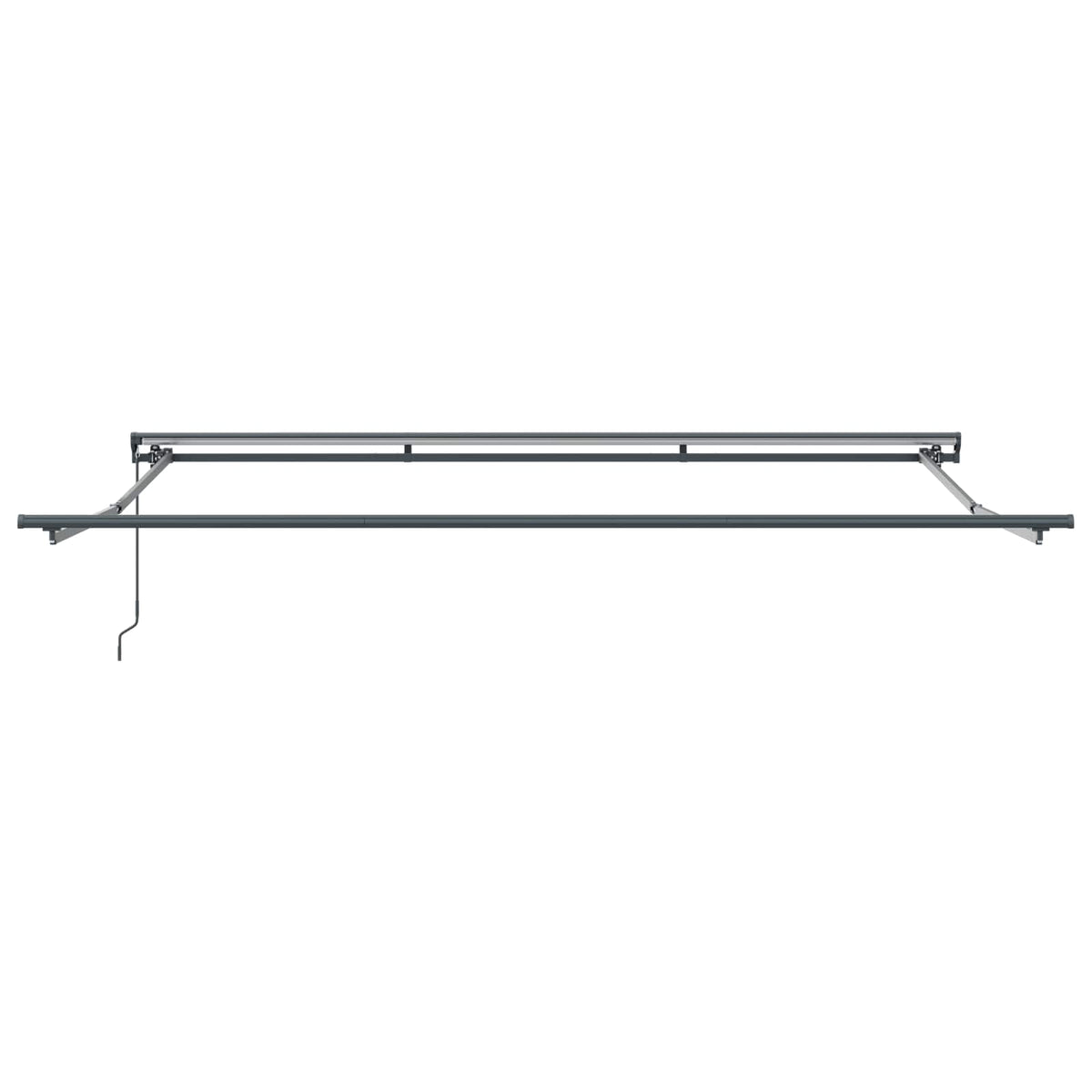 Okvir tende Tamno crvena 400 × 300 cm Poliester s PU premazom